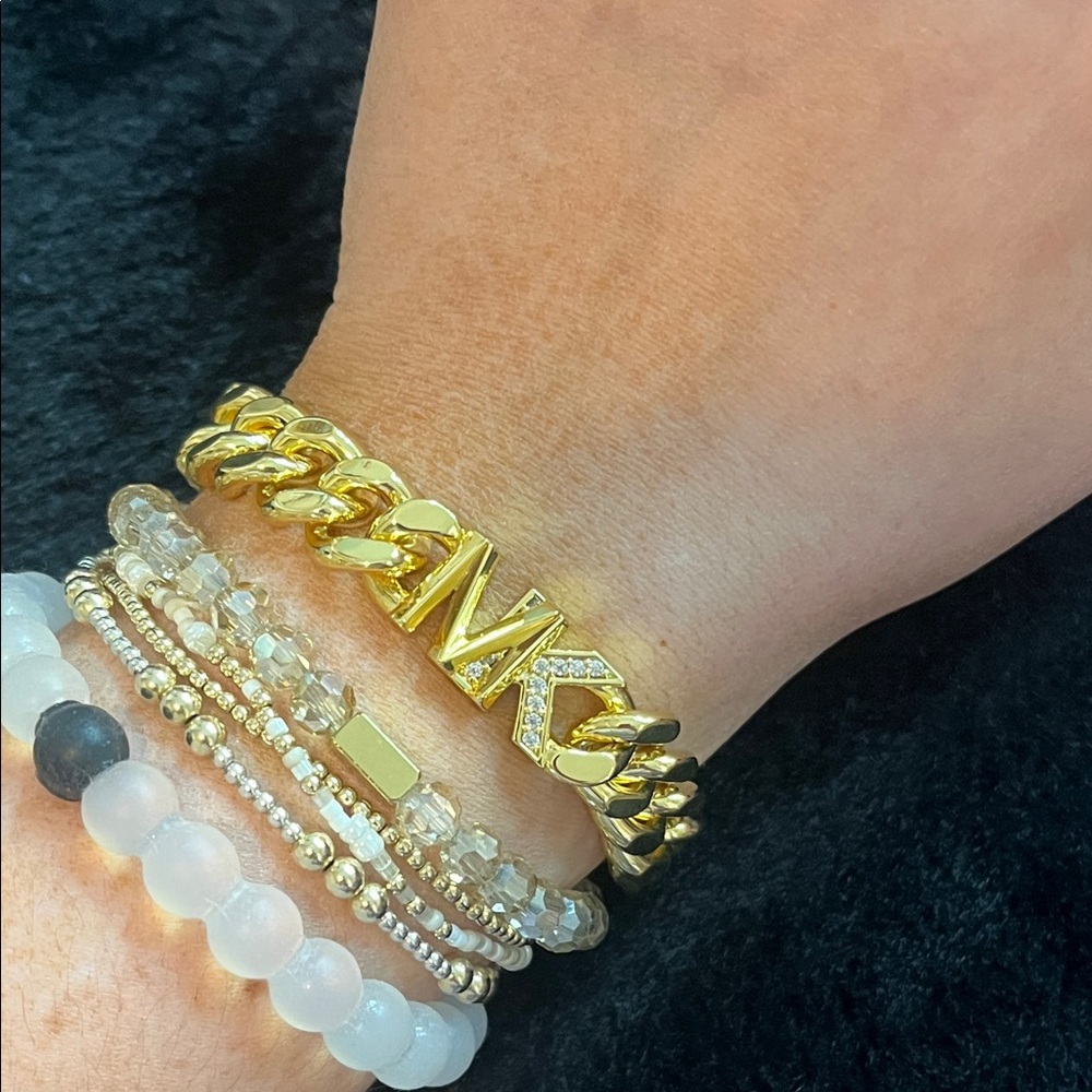 Michael Kors chain link bracelet